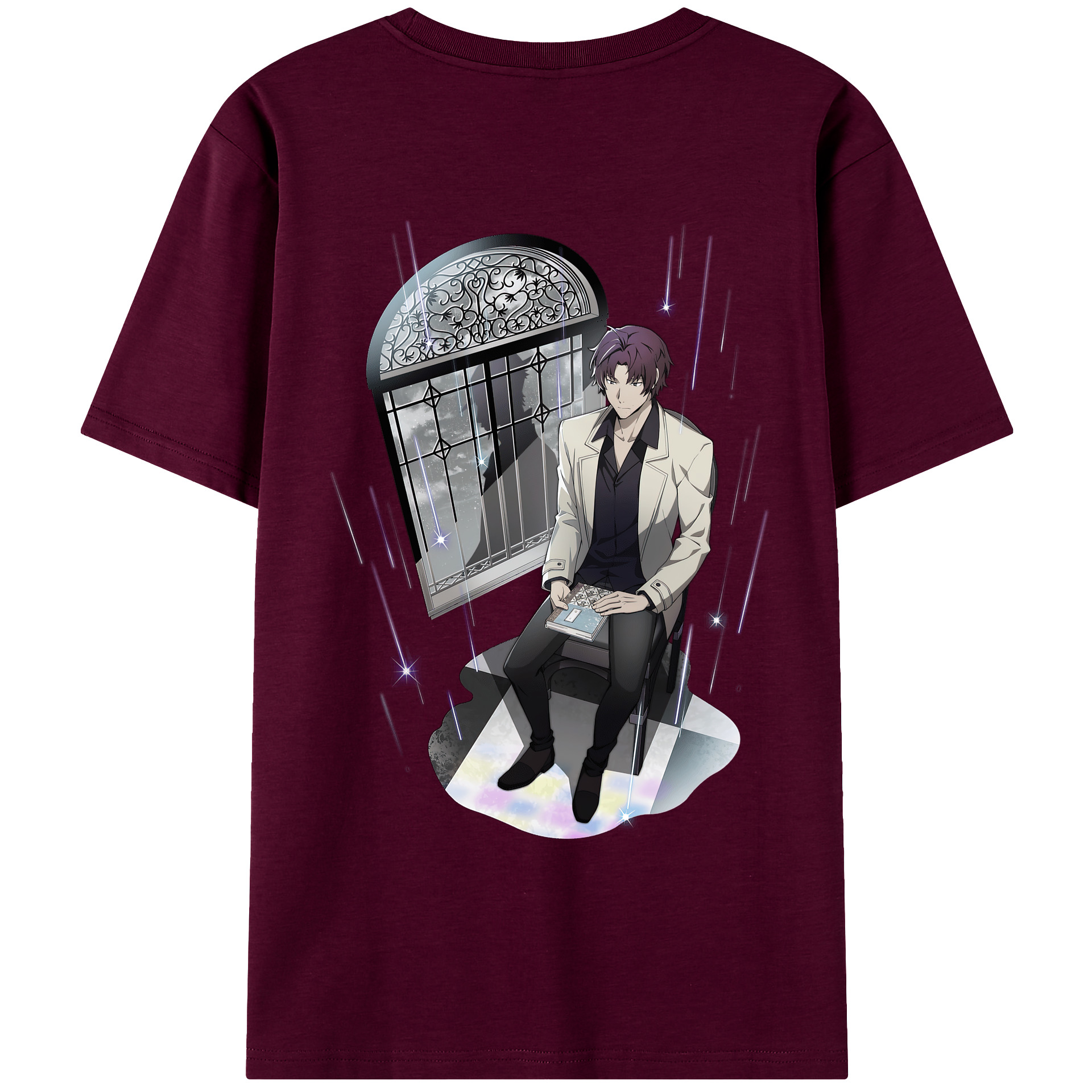 （画像用） 文豪ストレイドッグス Bungo Stray Dogs レディース半袖Tシャツ(バックプリント)